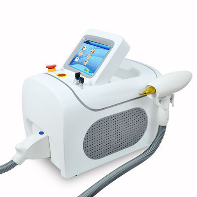 Q Switched Portable ND YAG Laser Hình xăm Loại bỏ sắc tố Thiết bị trẻ hóa da
