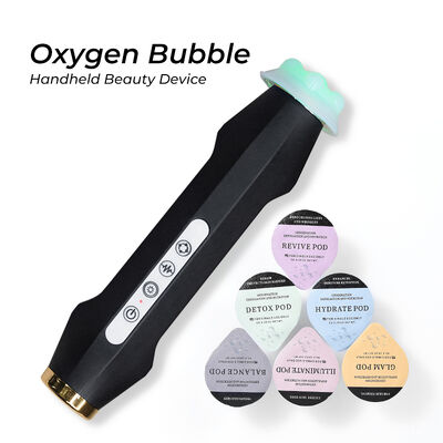 Dụng cụ tạo bong bóng oxy mini Máy rung da mặt cầm tay Máy làm đẹp da cầm tay