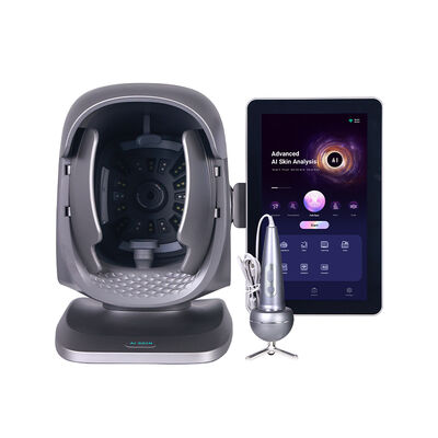 Máy phân tích da mặt AI chuyên nghiệp mới: Thiết bị màn hình 15,6 inch để phát hiện đa phổ độ ẩm và sắc tố da.
