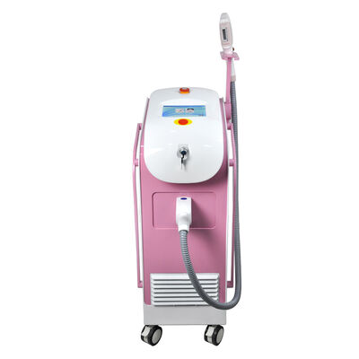 Máy làm đẹp laser từ quang 360 Máy triệt lông laser dạng đứng Máy xóa tàn nhang Máy laser đa tay cầm