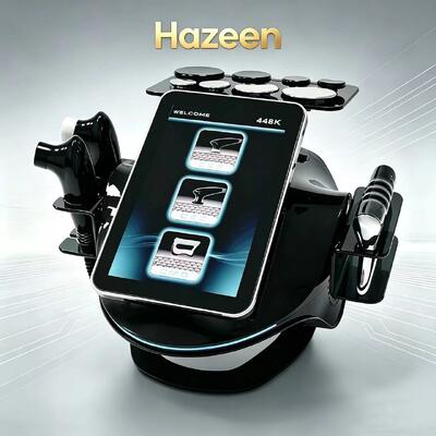Hazeen 448kHz Tecar Therapy RET CET Thiết bị làm cứng cơ thể Thiết bị vật lý trị liệu chăm sóc sâu di động, Thiết bị định hình cơ thể, Thiết bị loại bỏ mỡ với 2 máy dò sốt / 1 Fascia Meter